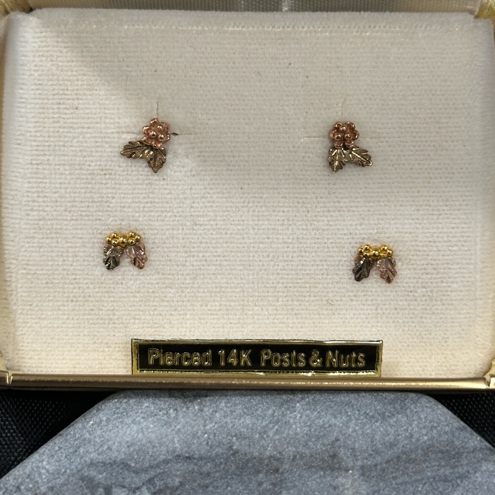 Landstroms black hills gold earrings